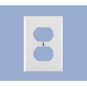 One Gang Duplex Receptacle Wallplate electrical cover