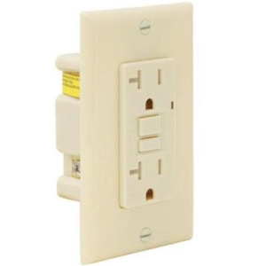 20 Amp Tamper Resistant GFCI with Auto-Monitoring Function