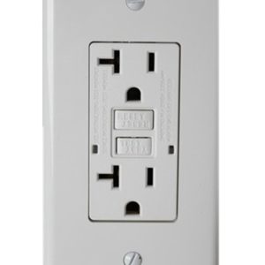 20A GFCI Receptacle - Self Testing Tamper Resistant