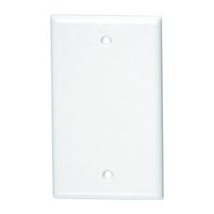 One Gang Blank Wallplate electrical cover