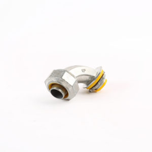 90 DEG LIQUID TIGHT CONNECTOR Insulated- ZINC